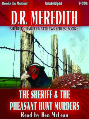 cover image of The Sheriff and the Pheasant Hunt Murders